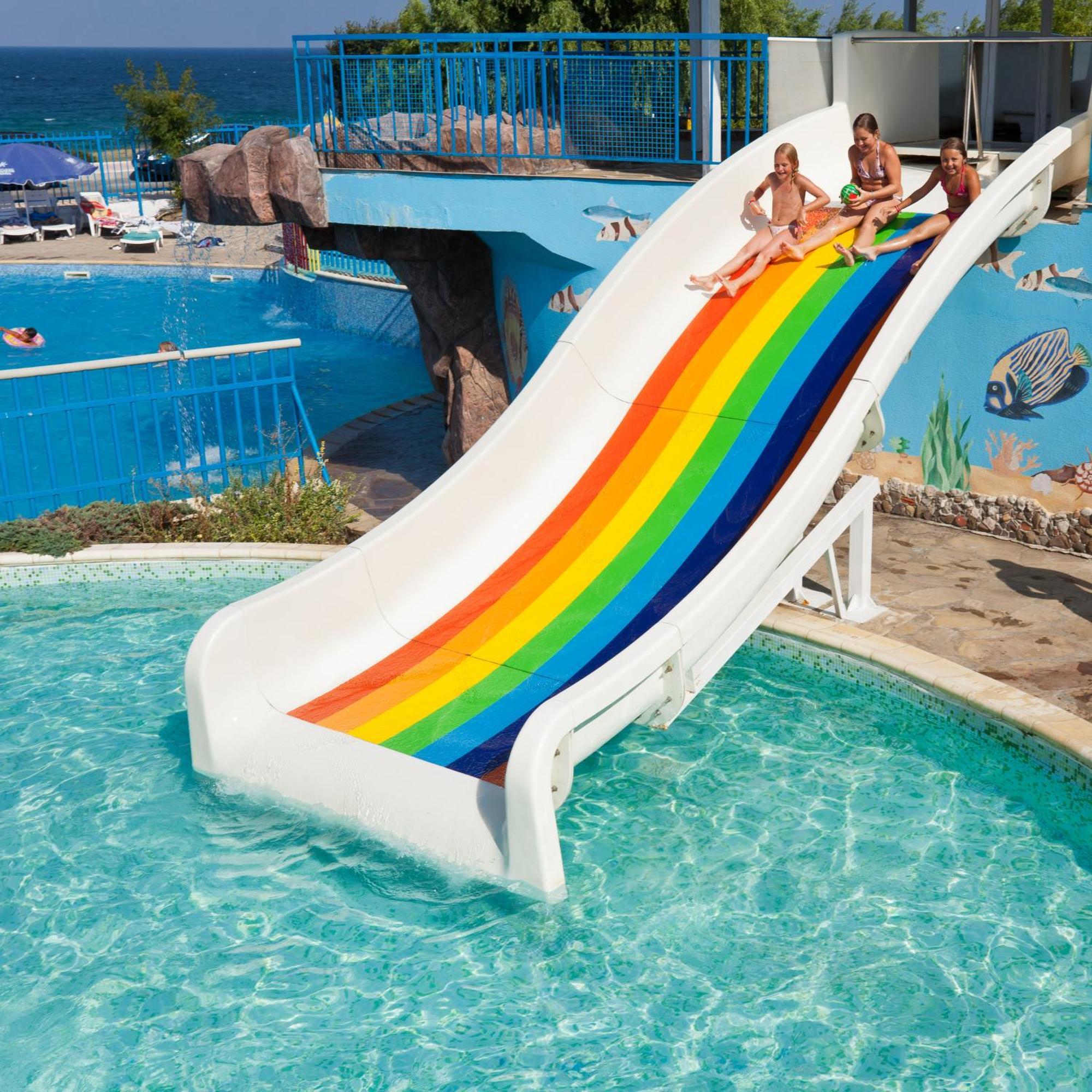 Hotel Perla Beach Club Приморско Экстерьер фото